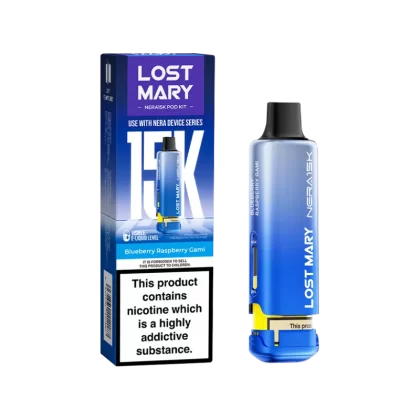 Blueberry Raspberry Gami Lost Mary NERA15K Refill Pack - Vapeshop Co