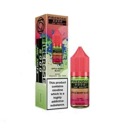Apple Berry Blast Nic Salt E-Liquid by Elux Firerose 5000 - Eliquidsupply