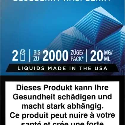 Vuse Pod Blueberry Rasperry 20mg 2pods