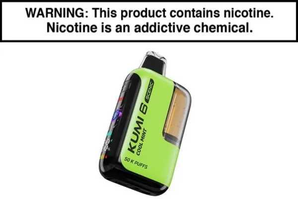 KUMI SCENIC 50K 50,000 PUFFS DISPOSABLE VAPE - Baja Blue, Buns - Image 2