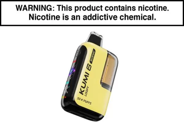 KUMI SCENIC 50K 50,000 PUFFS DISPOSABLE VAPE - Baja Blue, Buns - Image 3