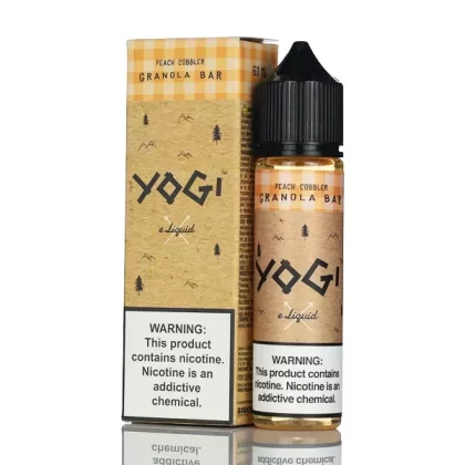 Yogi E-Liquid - Peach Cobbler Granola Bar - 60ml - 6mg