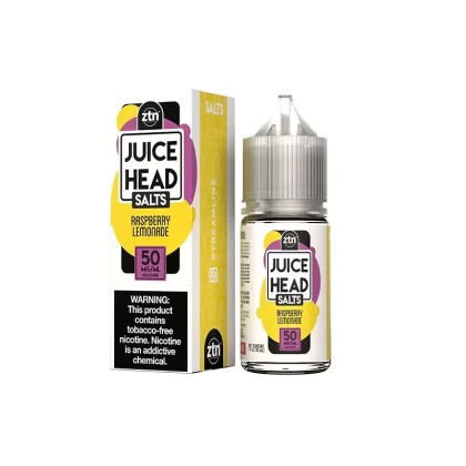 Juice Head – Raspberry Lemonade – Salt Nic – 30mL - Vape Product