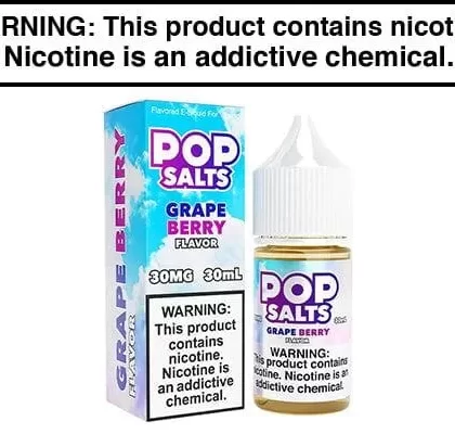 GRAPE BERRY BY POP SALTS 30ML - Vapejuice
