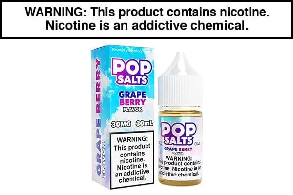 GRAPE BERRY BY POP SALTS 30ML - Vapejuice