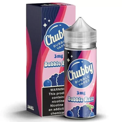 Bubble Razz by Chubby Bubble Vapes 100ml - Vape Product, Vape Product