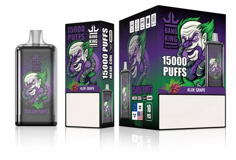Bang King 15000 Puffs | 0%-5% strength, 25mL, 650mAh, airflow control, bulk disposable vape - Aiviouvapes - Image 3