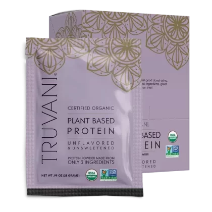 Truvani Unflavored Plant Protein – Single Serving Pouch