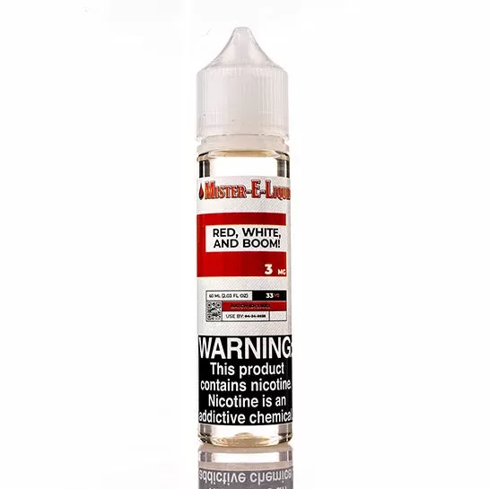 Red, White, and Boom – Mister E-Liquid