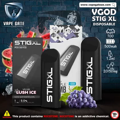 VGOD STIG XL Disposable Vape 700 Puffs - 20 mg / Cubano