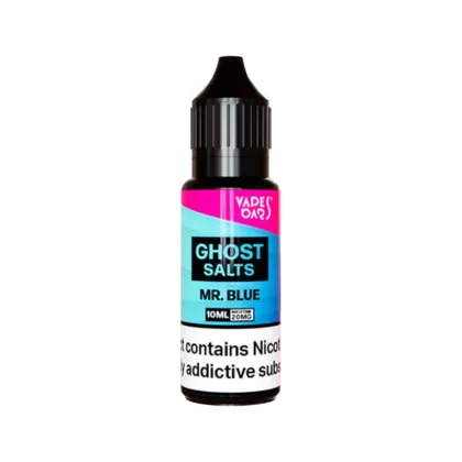 Vapes Bars Ghost Salts Mr Blue Nic Salt - 10 Pack - 10mg