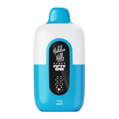 Yeti Mint Hidden Hills X Fifty Bar - Nicotine#50mg~Size#Single>5 Pack