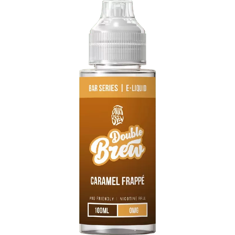Ohm Brew Double Brew 100ml Shortfill E-Liquid Caramel Frappe
