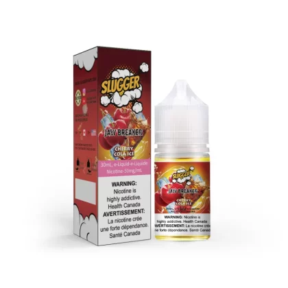 Slugger Jaw Breaker Series Cherry Cola Ice – 30ml Nic Salt - Vape Product, Vape Product