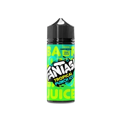 Fantasi Bar Juice Tropical Punch Ice 100ml Shortfill E Liquid - Strength#0mg (6EBE86)