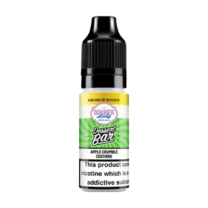 Apple Crumble Custard Nic Salt by Dinner Lady Dessert Bar Range - Ecigwizard