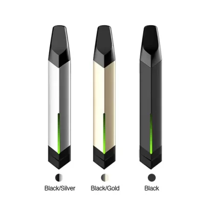 Vaptio Solo Flat Vape Pod System Kit (650mAh)&1.5ML - Black Gold