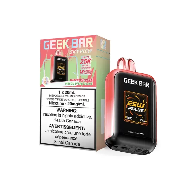 Geek Bar Skyview 25K Watermelon Ice Disposable Vape
