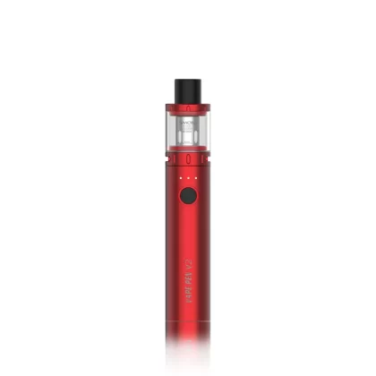 Smok Vape Pen V2 Starter Kit - Red, Stainless Steel