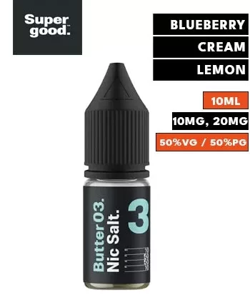 Butter 03 Nic Salt eLiquid by Supergood