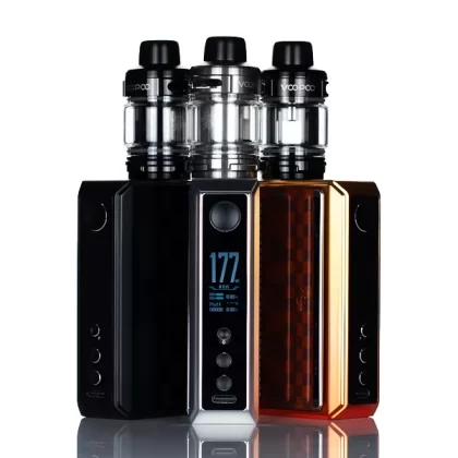 VooPoo Drag 5 177W Dual 18650 Box Mod Starter Kit - Sunset Orange