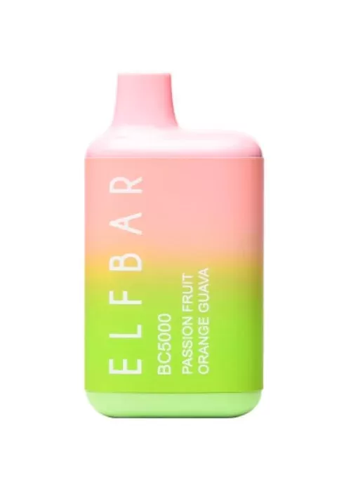 (ELF BAR) EB BC5000 Disposable Vape – 5000 puff – Passion Fruit Orange Guava