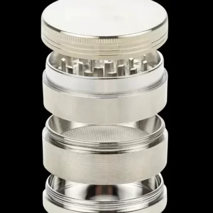 Aluminum Herb Grinder with Pollen Screen - Ejuicewarehouse