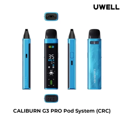 UWELL CALIBURN G3 PRO OPEN POD KIT - Midnight Black