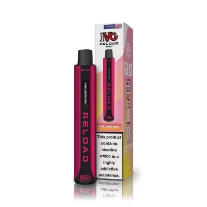 IVG Reload Mini Starter Kit Pink Lemonade - Nicotine Strength#20mg (93A78C)