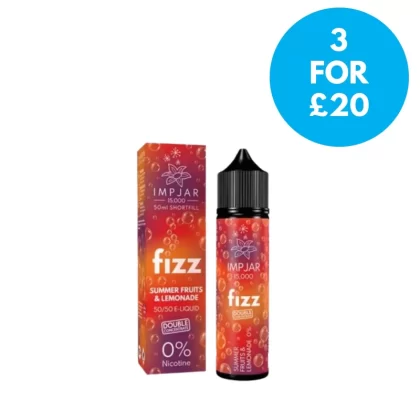 0mg Imp Jar FIZZ 50ml Shortfill (50VG/50PG) - Vape Co