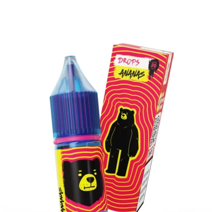 Liquid Go Bears Salt Drops 10ml 20mg Ananas
