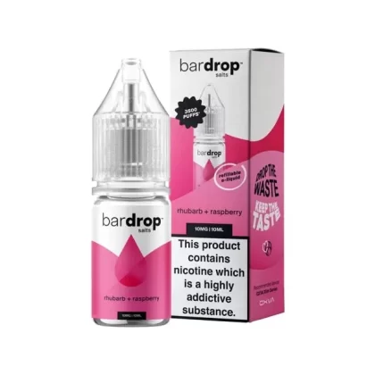 Bar Drop Rhubarb Raspberry