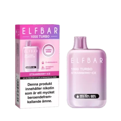 Elfbar Turbo Strawberry Ice 20mg