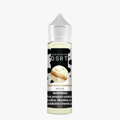 Vanilla Bean Ice Cream Sugar Cookie Sandwich E-Liquid by DSRT eJuice - Single; Vape Product; Vape Product, Vape Product
