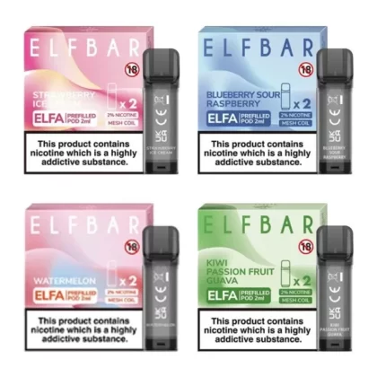 Elf Bar Elfa Replacement Pods (Pack of 2) - Banana