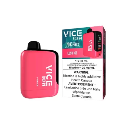 Vice Box 2 Lush Ice 70K Disposable Vape, 30mL - Vape Product, 20MG (ONT-TAX)