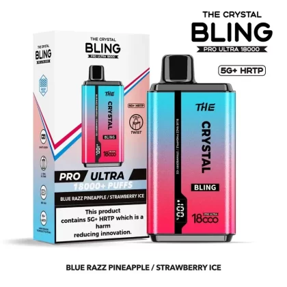The Crystal Bling Pro Ultra 18000 Disposable Vape