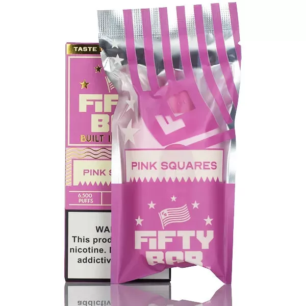 Fifty Bar 6500 Puffs Disposable Vape - 14ML - Milky Loops - Image 2