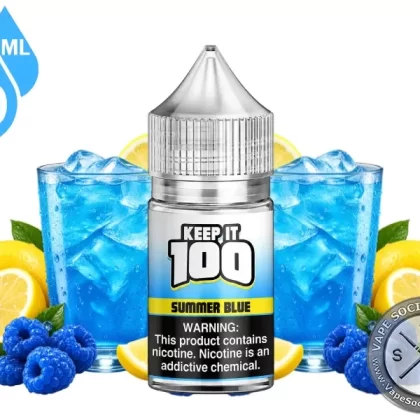 Summer Blue by Keep It 100 Salt 30ml