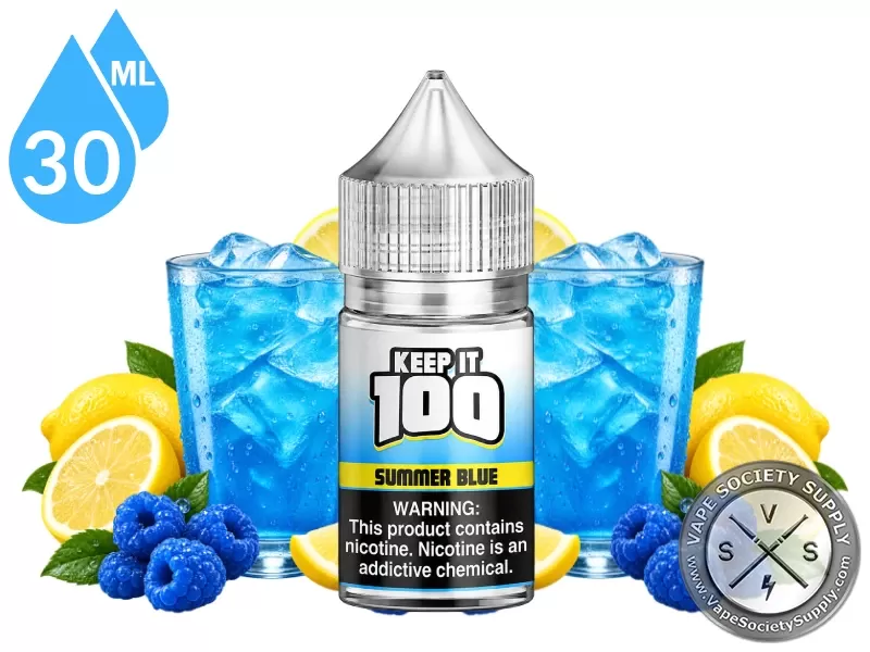 Summer Blue by Keep It 100 Salt 30ml