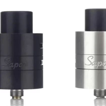 Wotofo Sapor V2 RDA – 22mm Dual Coil RDA - colour#Black